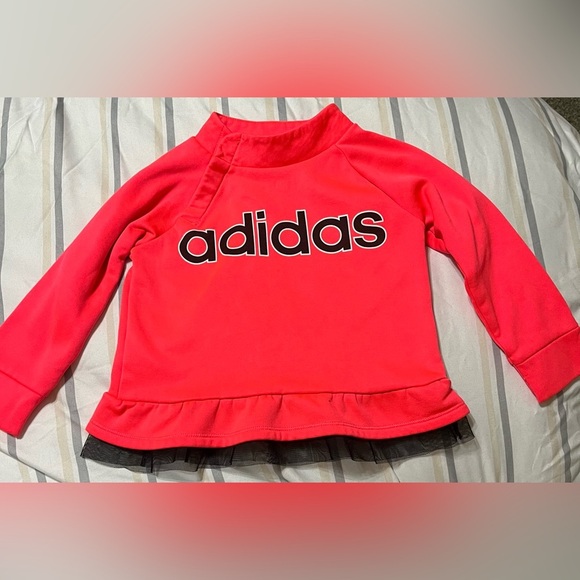 Adidas Baby Dress w/ Black lining at the bottom long sleeve - Picture 1 of 5